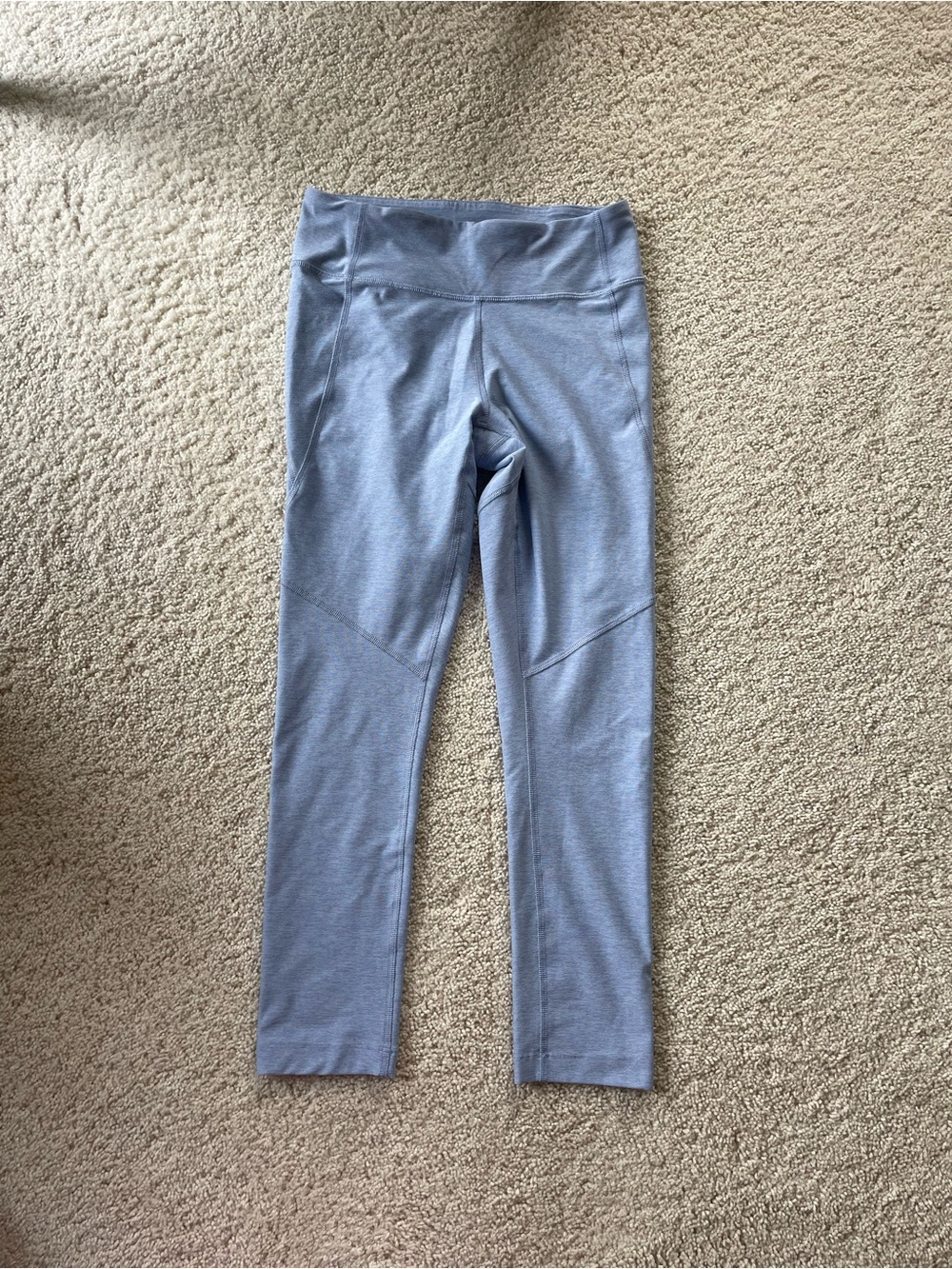 Outdoor Voices Light Blue/Lilac High-Rise Active Leggings